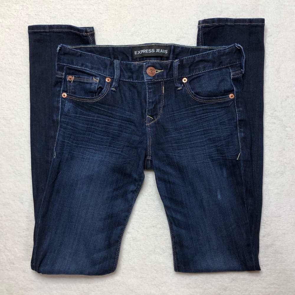 Express Jeans - Ankle Skinny Low-rise - Size 2